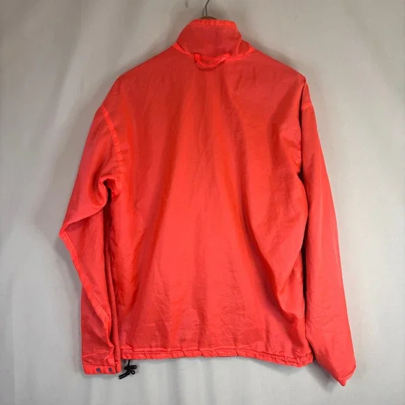 VTG Patagonia Reversible Windbreaker Womens M Navy Orange Snap T Pullover Hiking - Picture 4 of 12